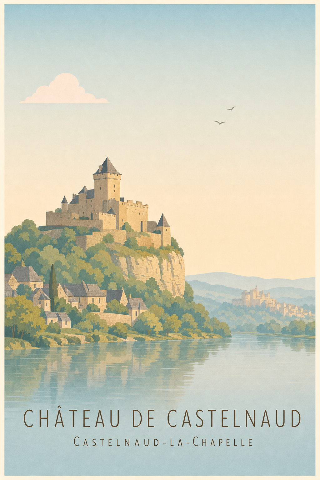 Affiche du Château de Castelnaud
