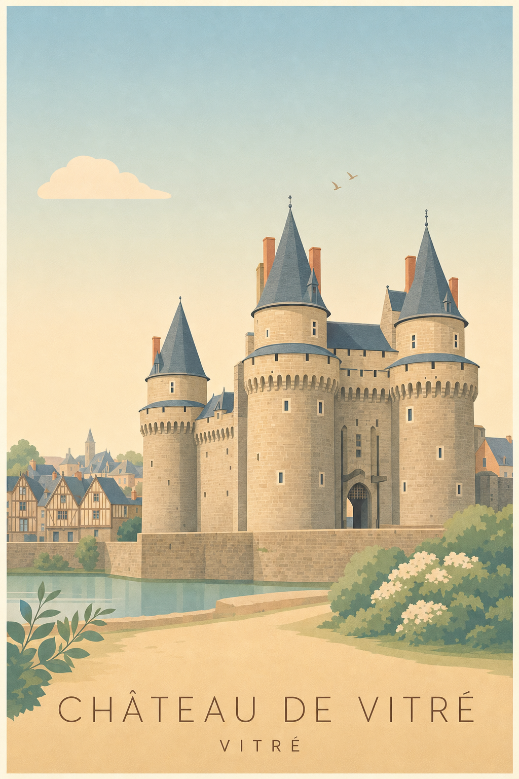 Affiche du Château de Vitré