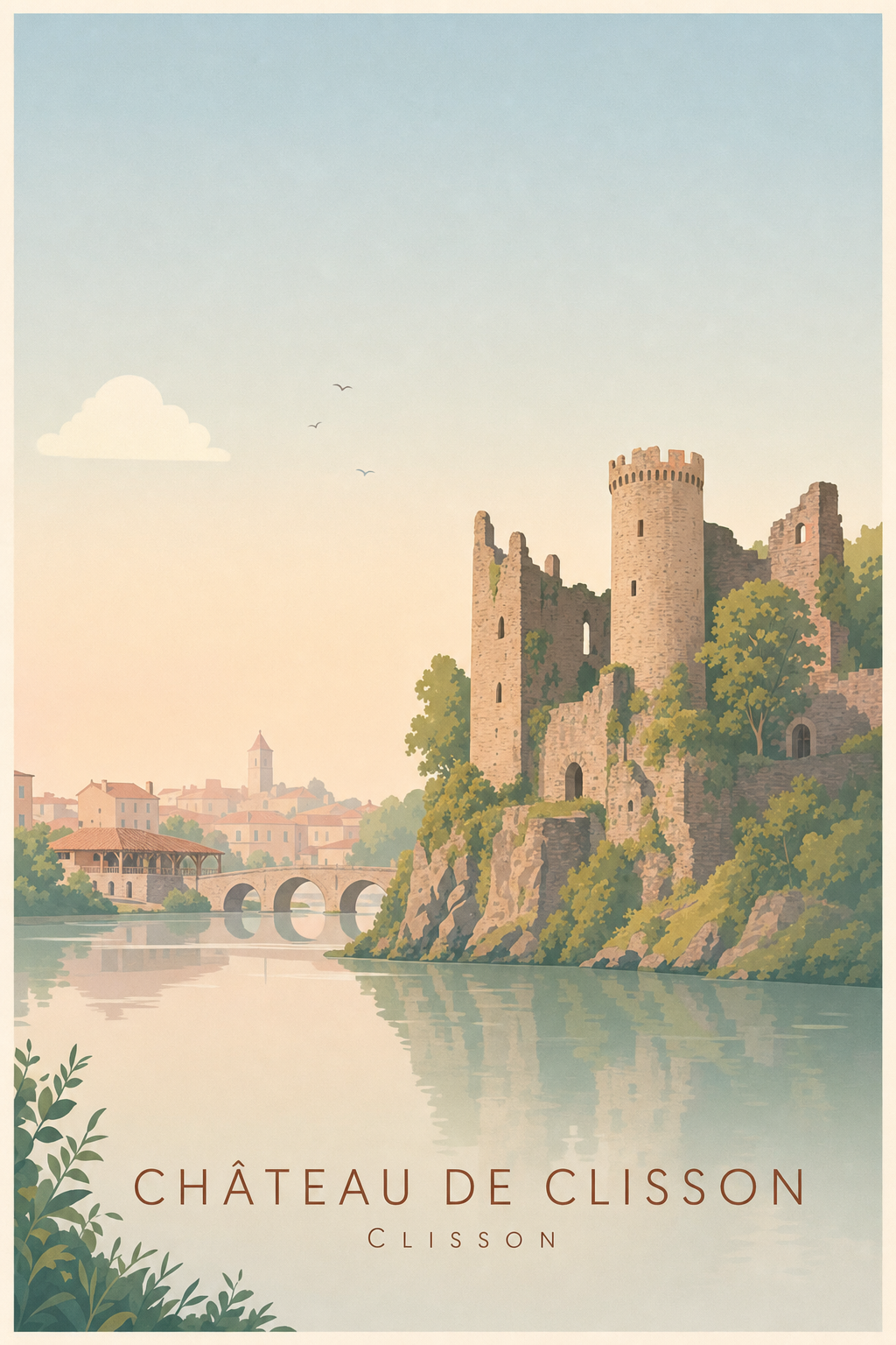 Affiche du Château de Clisson