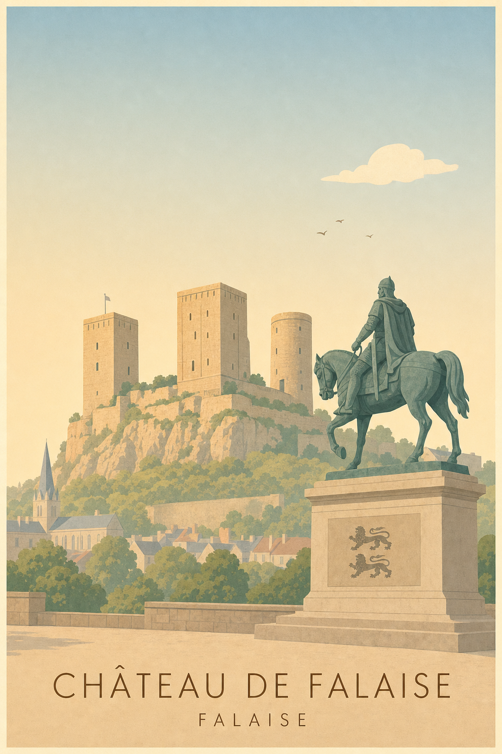 Affiche du Château de Falaise