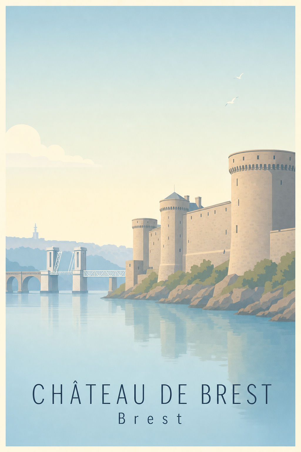 Affiche du Château de Brest