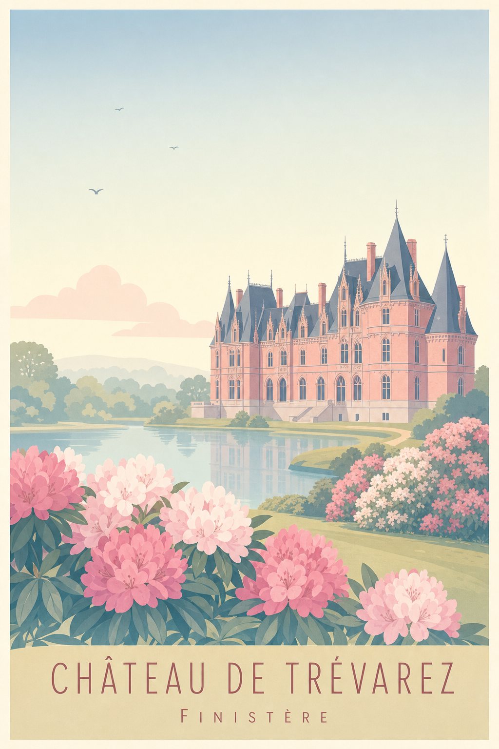 Affiche du Château de Trévarez