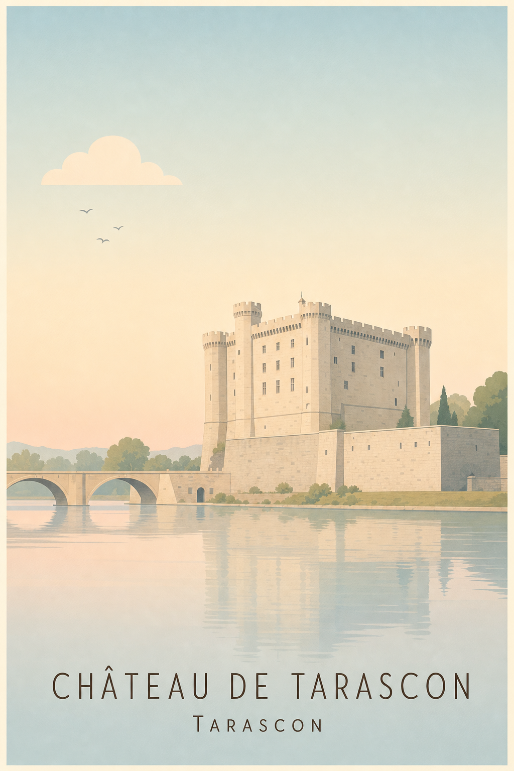 Affiche du Château de Tarascon