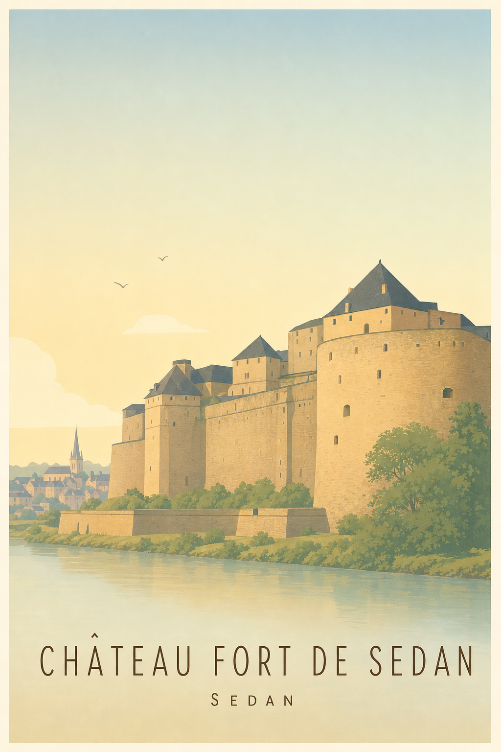 Affiche du Château de Sedan