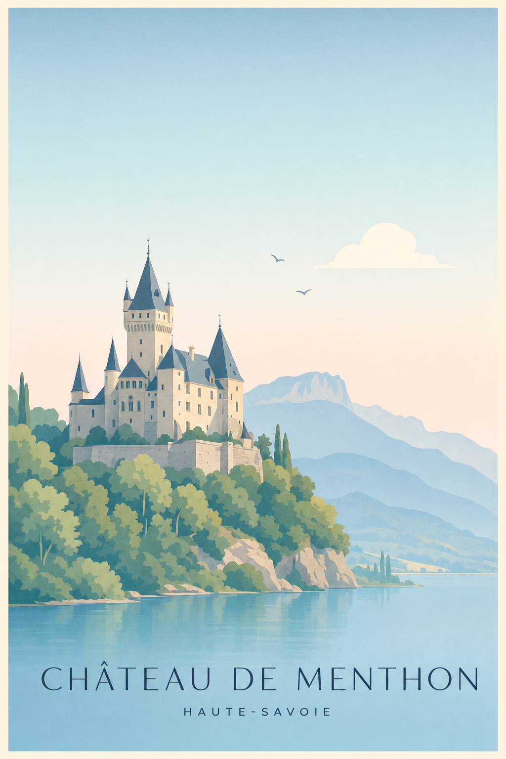 Affiche du Château de Menthon