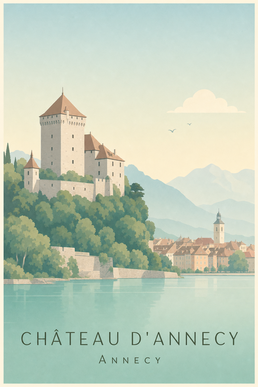 Affiche du Château d'Annecy