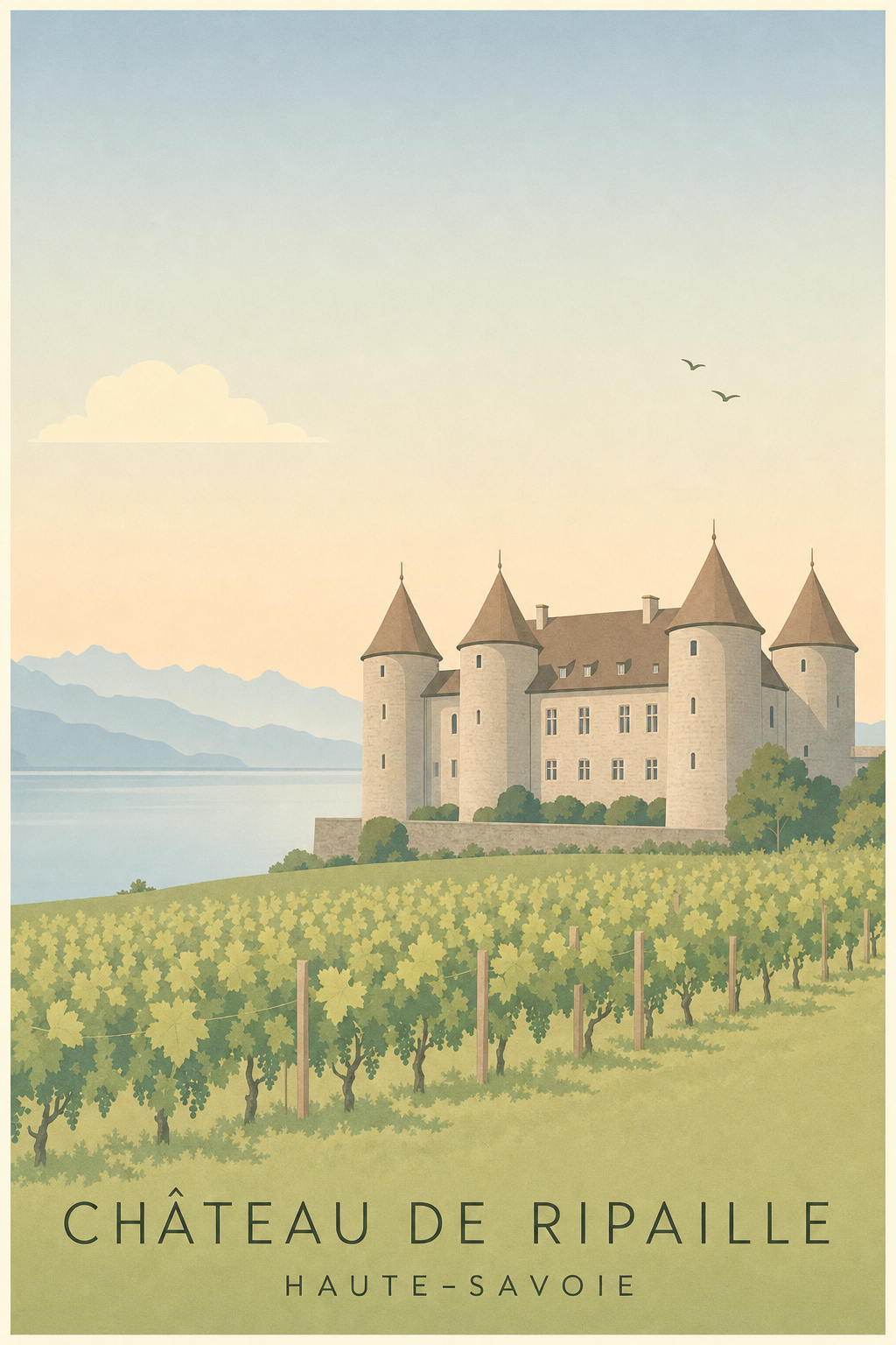 Affiche du Château de Ripaille