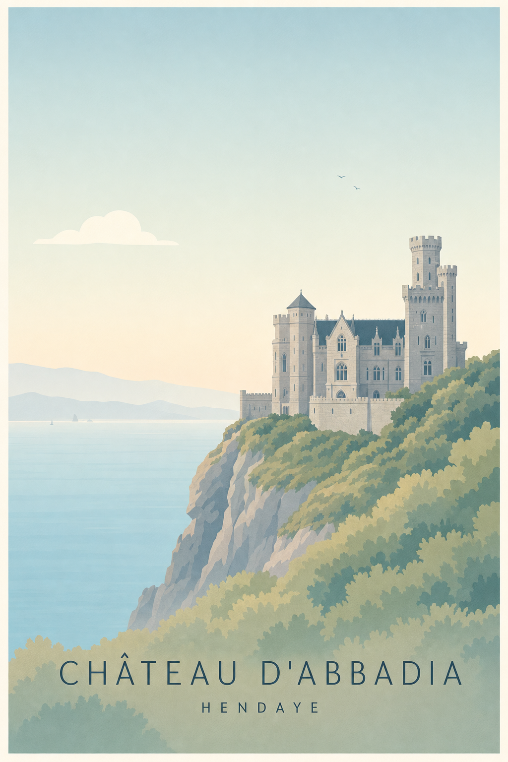 Affiche du Château d'Abbadia