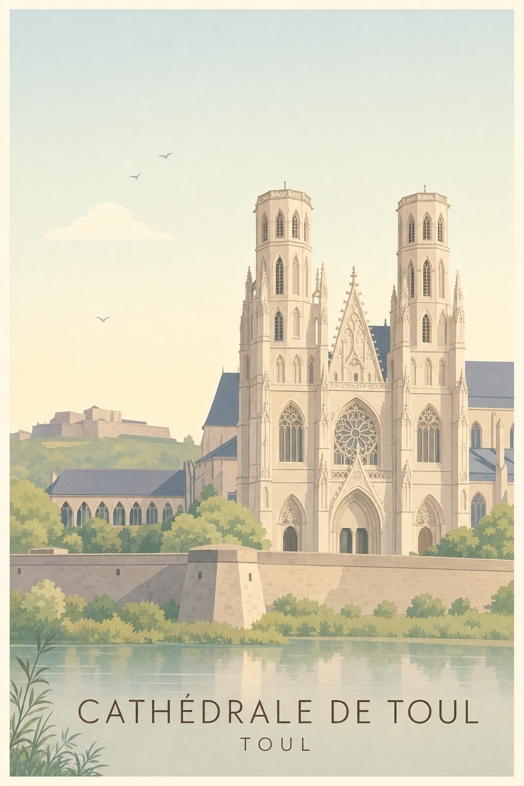 Affiche de la Cathédrale de Toul