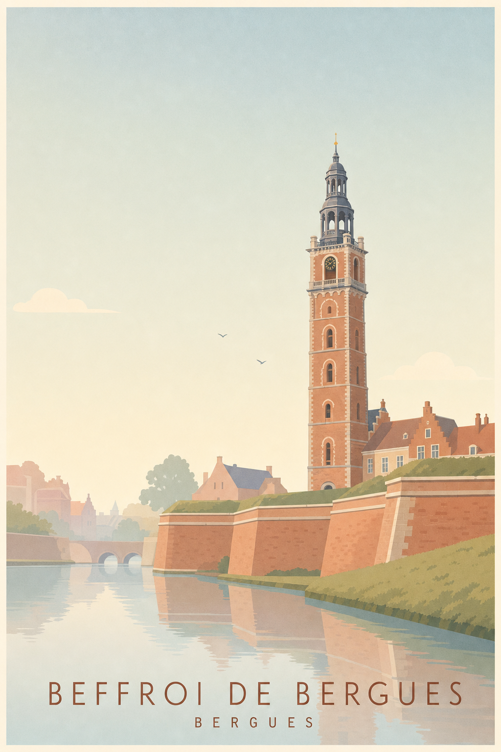 Affiche du Beffroi de Bergues