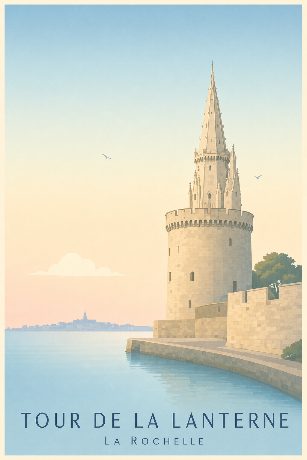 Affiche de la Tour de la Lanterne