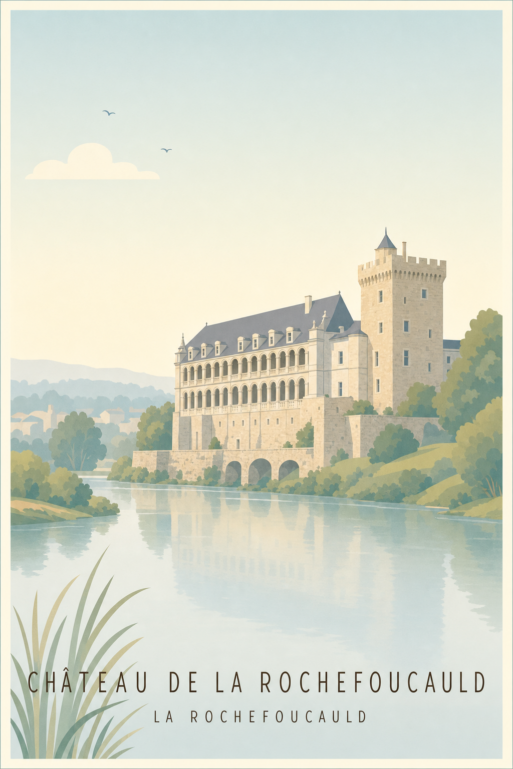 Affiche du Château de La Rochefoucauld