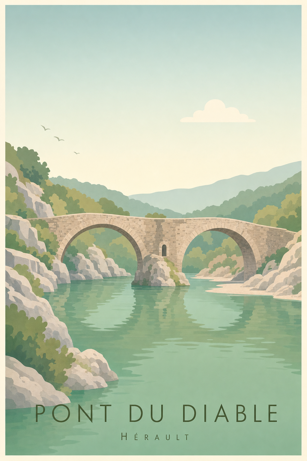 Affiche du Pont du Diable