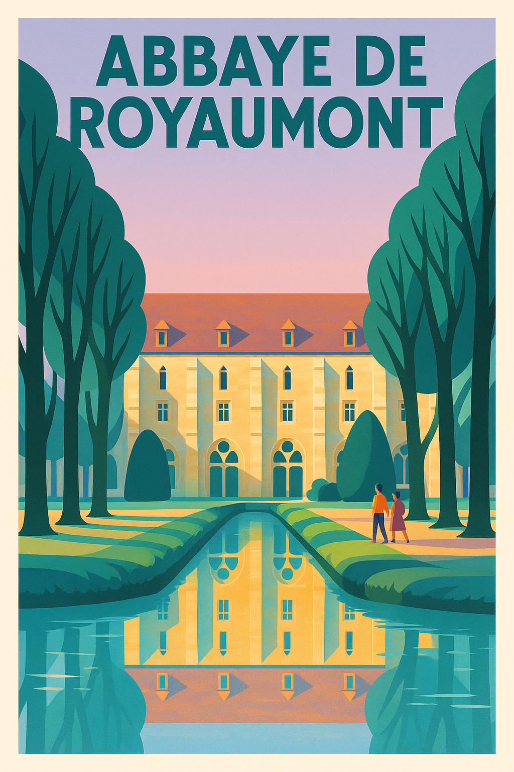 Affiche de Abbaye de Royaumont - Sérénité et Patrimoine au Cœur du Val-d'Oise