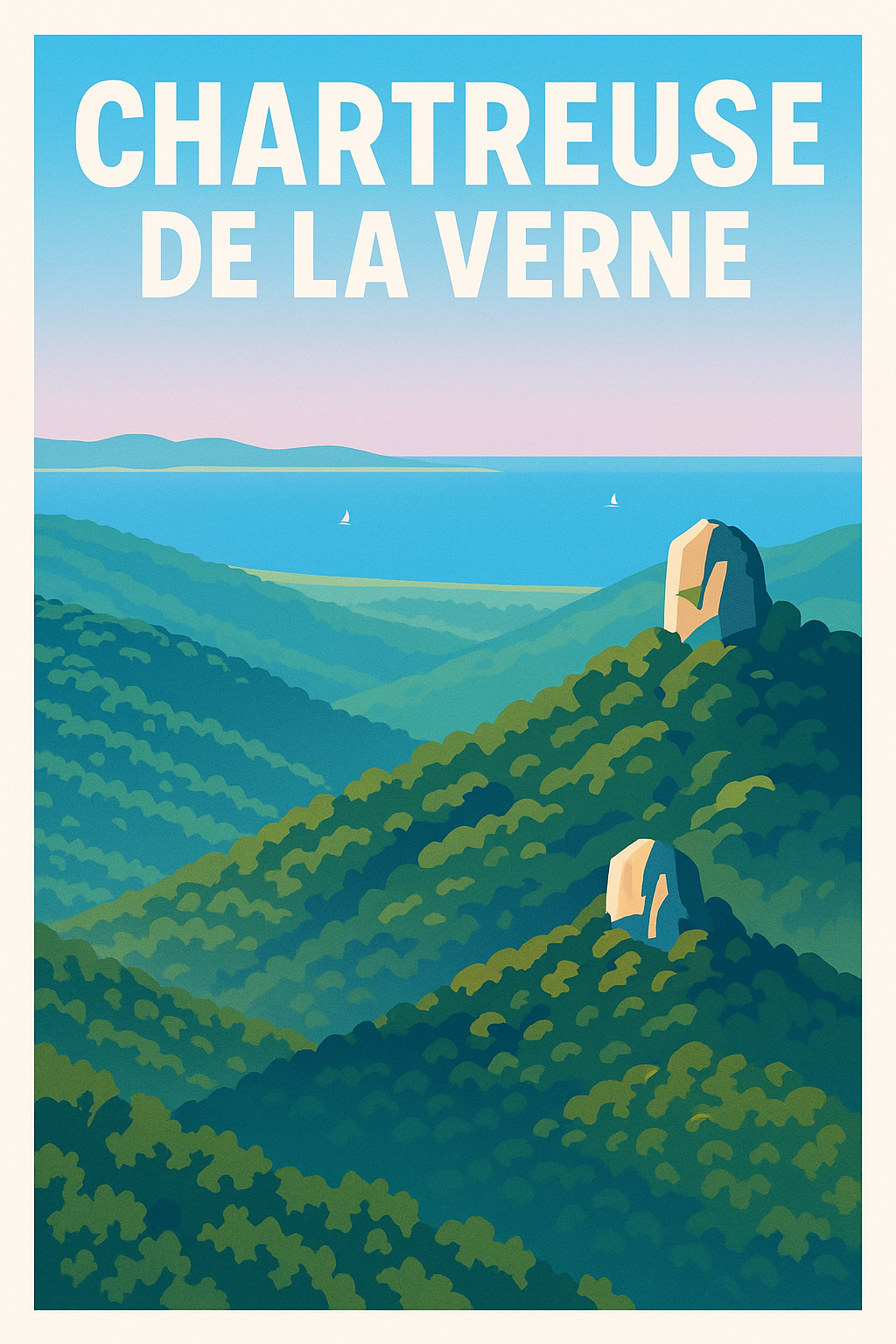 Affiche de Chartreuse de la Verne - Sérénité au cœur du Massif des Maures