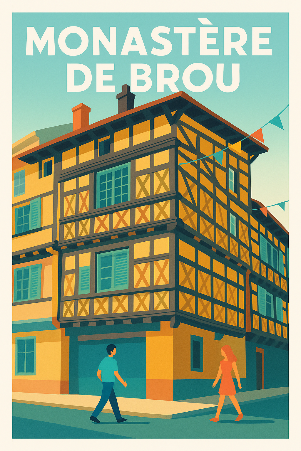 Affiche de Monastère de Brou - L'élégance historique au cœur de l'Ain