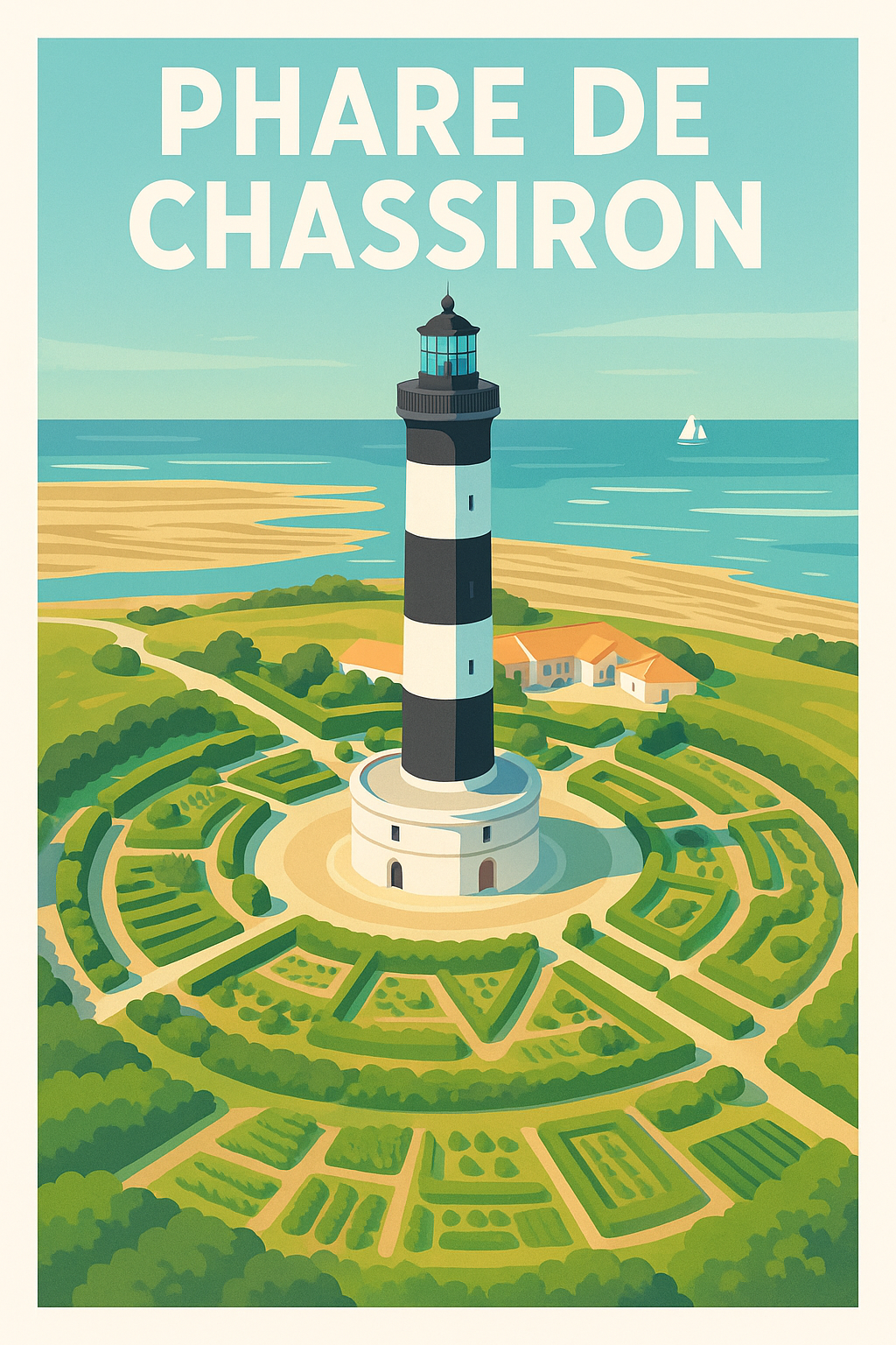 Affiche de Phare de Chassiron - L'éclat majestueux de l'île d'Oléron