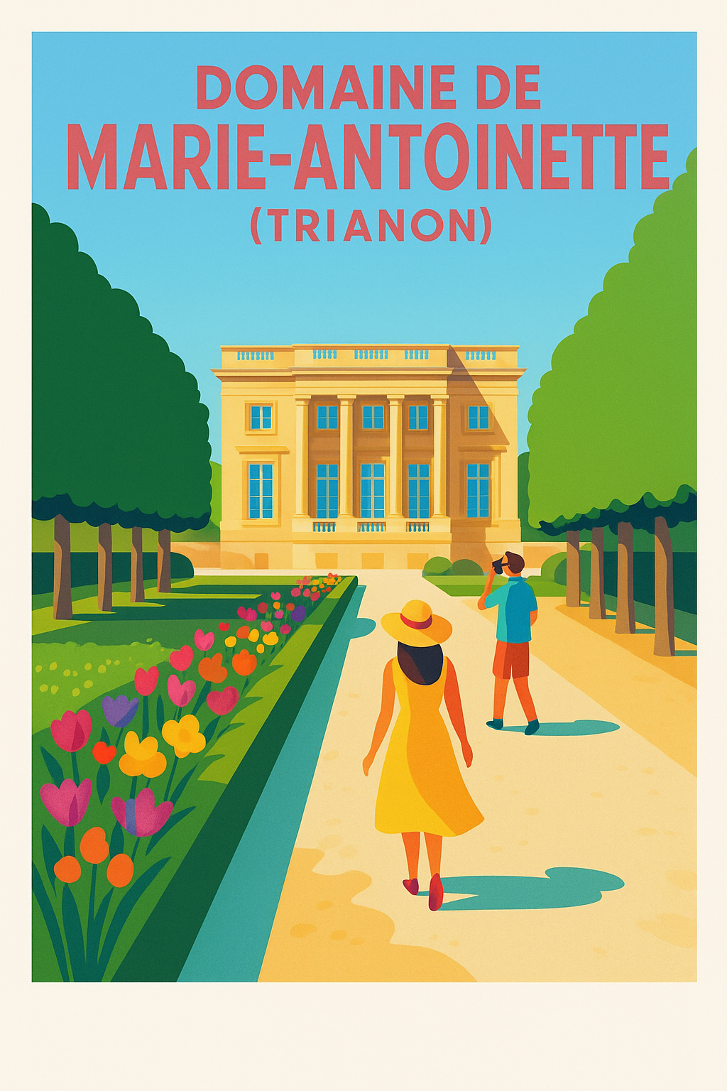 Affiche de Domaine de Marie-Antoinette - L'élégance royale du Petit Trianon