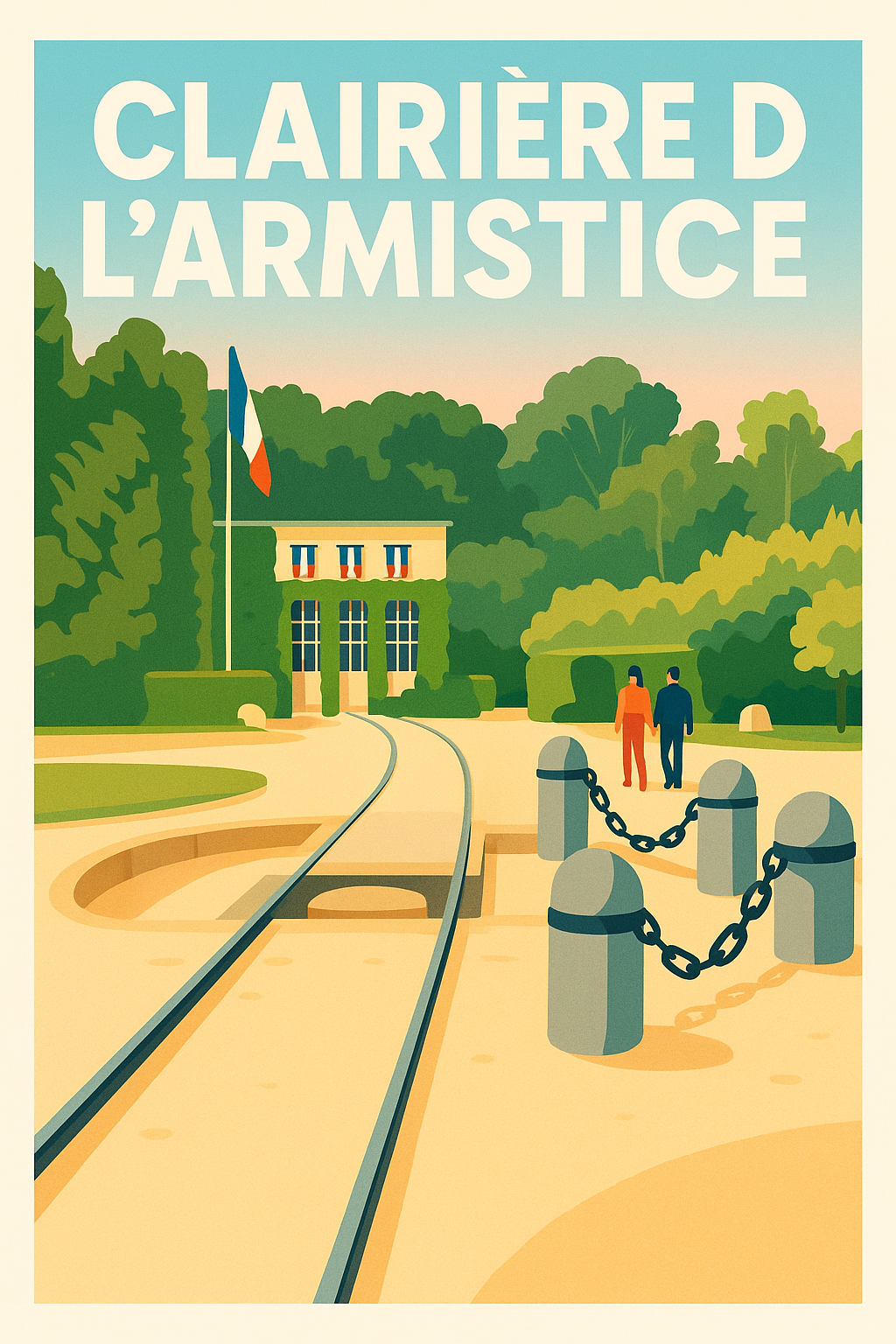 Affiche de Clairière de l'Armistice - Un voyage au cœur de l'Histoire
