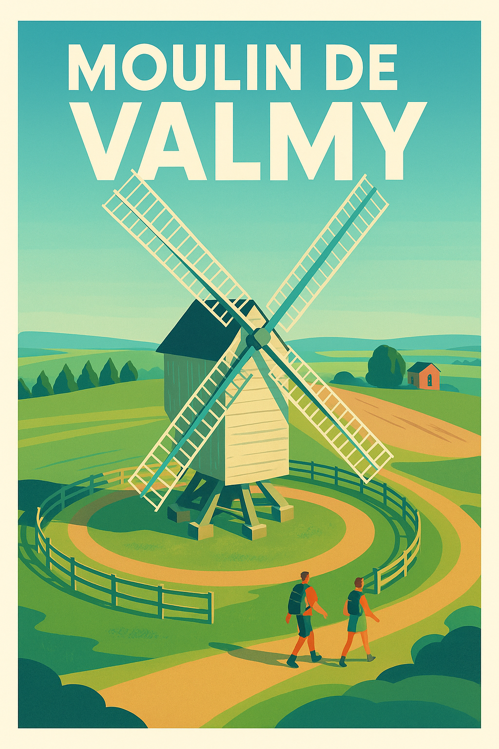 Affiche de Moulin de Valmy - Un souffle d'histoire au cœur de l'Argonne