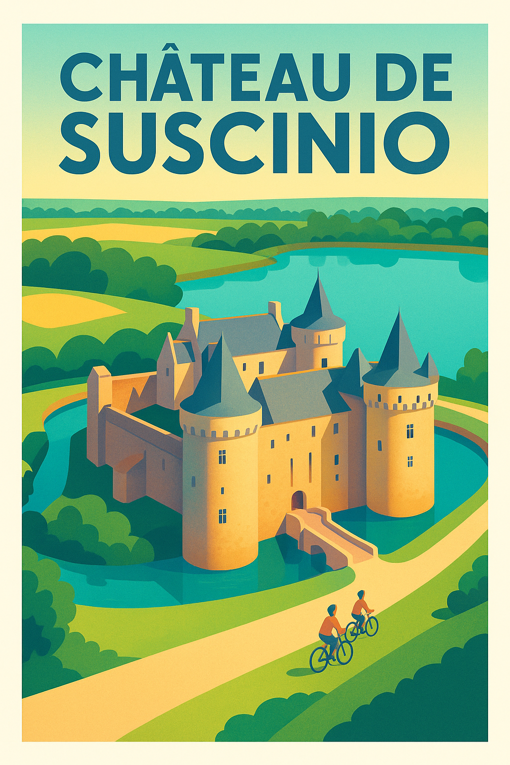 Affiche de Château de Suscinio - L'élégance médiévale entre terre et mer