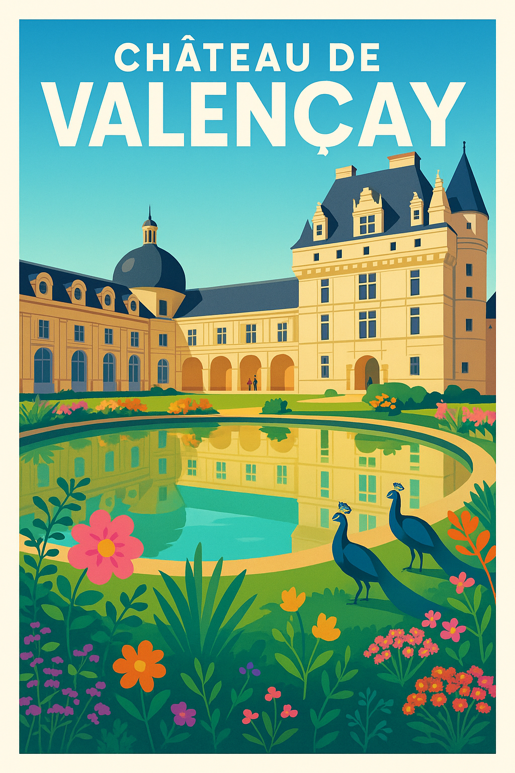 Affiche de Château de Valençay - L'élégance princière du Berry