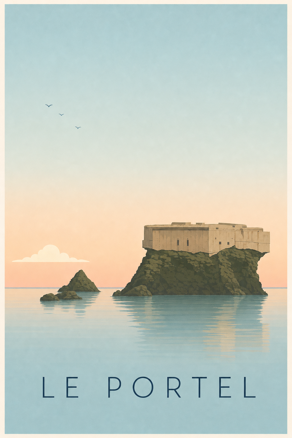 Affiche Le Portel, Fort de l'Heurt