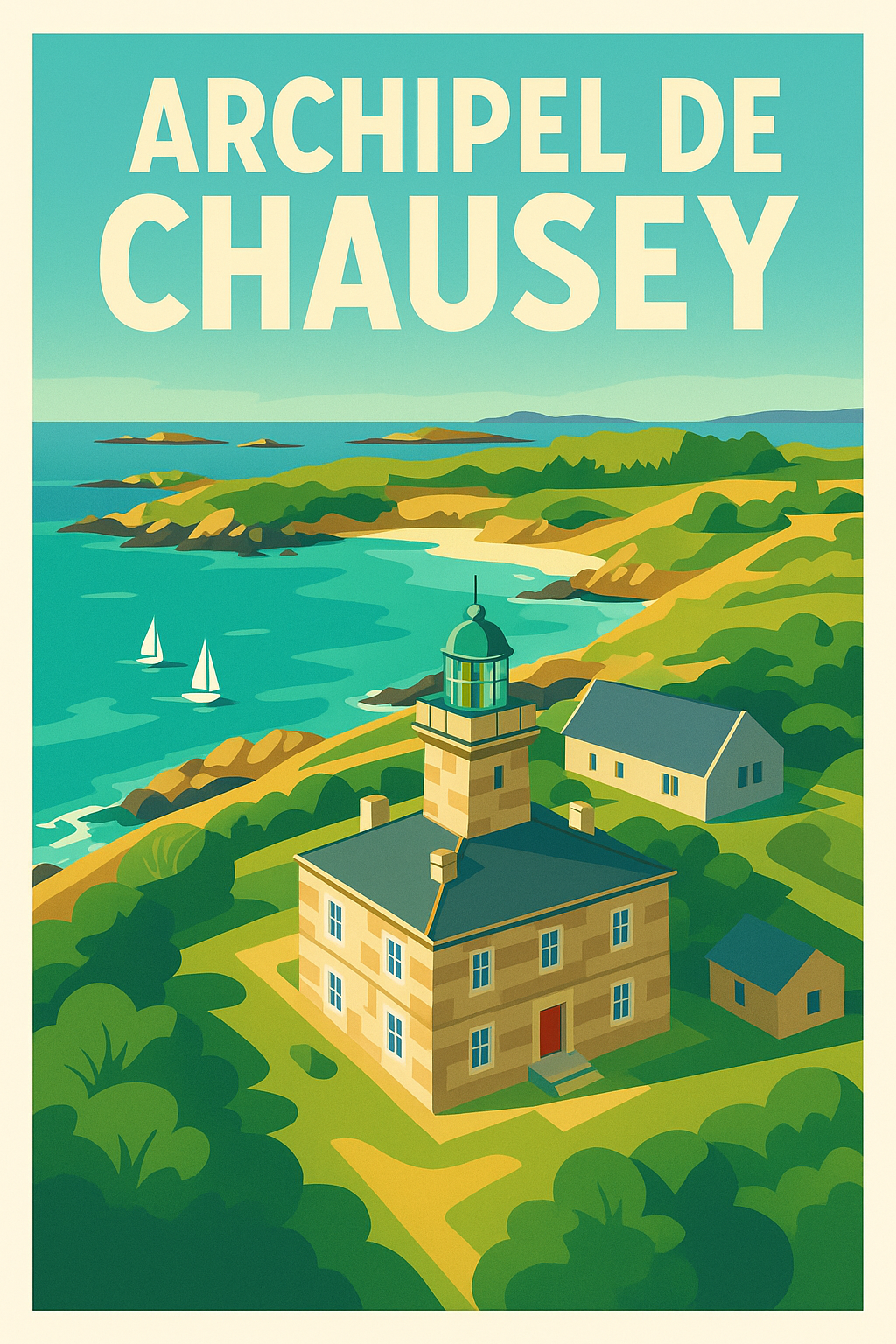 Affiche de Archipel de Chausey - L'évasion sauvage au cœur de la Manche