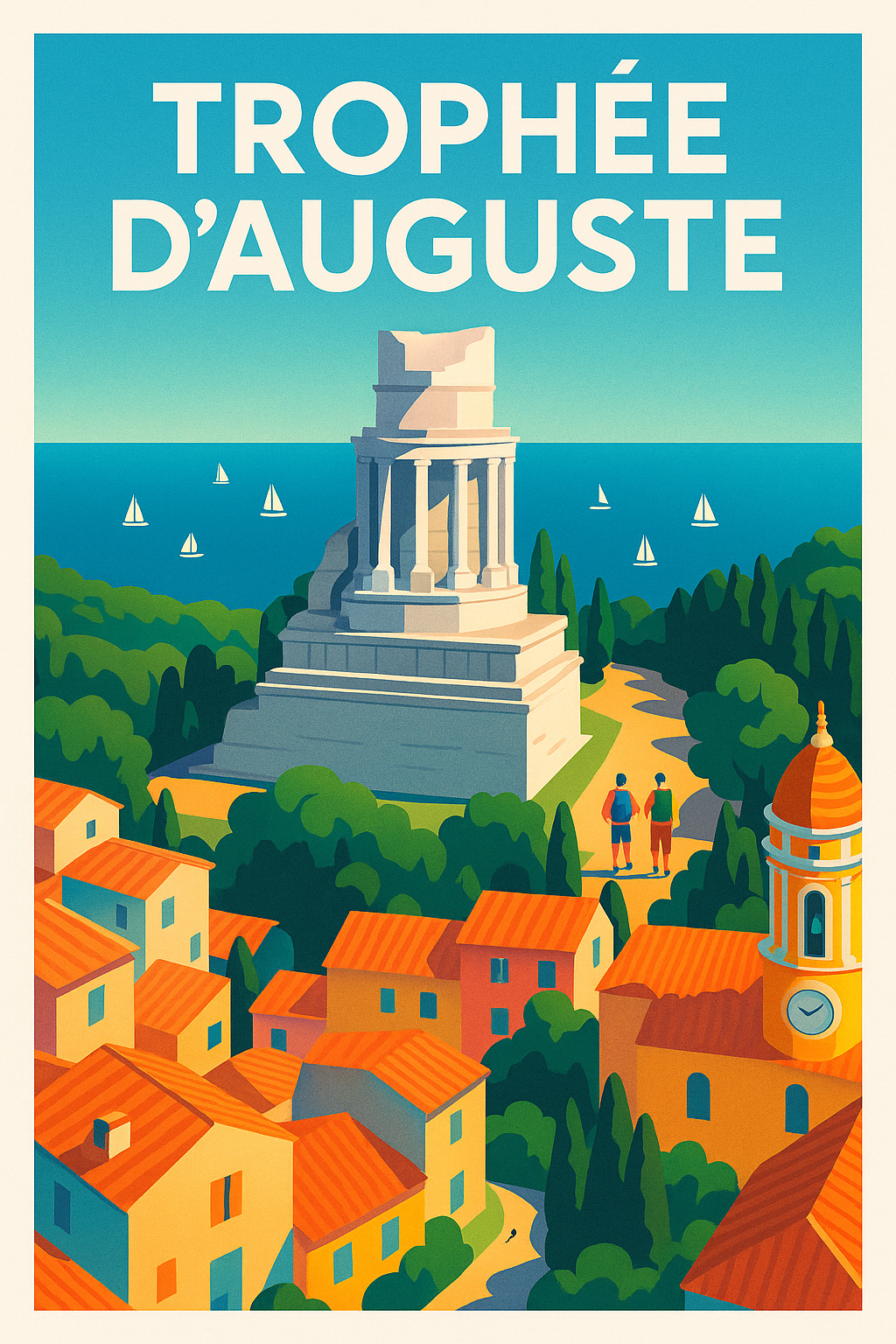 Affiche de Trophée d'Auguste - L'éclat de l'histoire entre mer et montagne