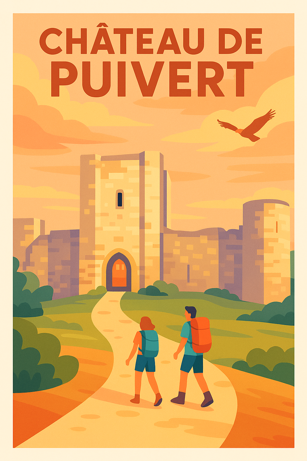 Affiche de Château de Puivert - L'épopée cathare au cœur de l'Aude