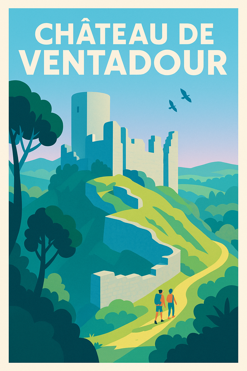 Affiche de Château de Ventadour - L'épopée médiévale au cœur de la Corrèze