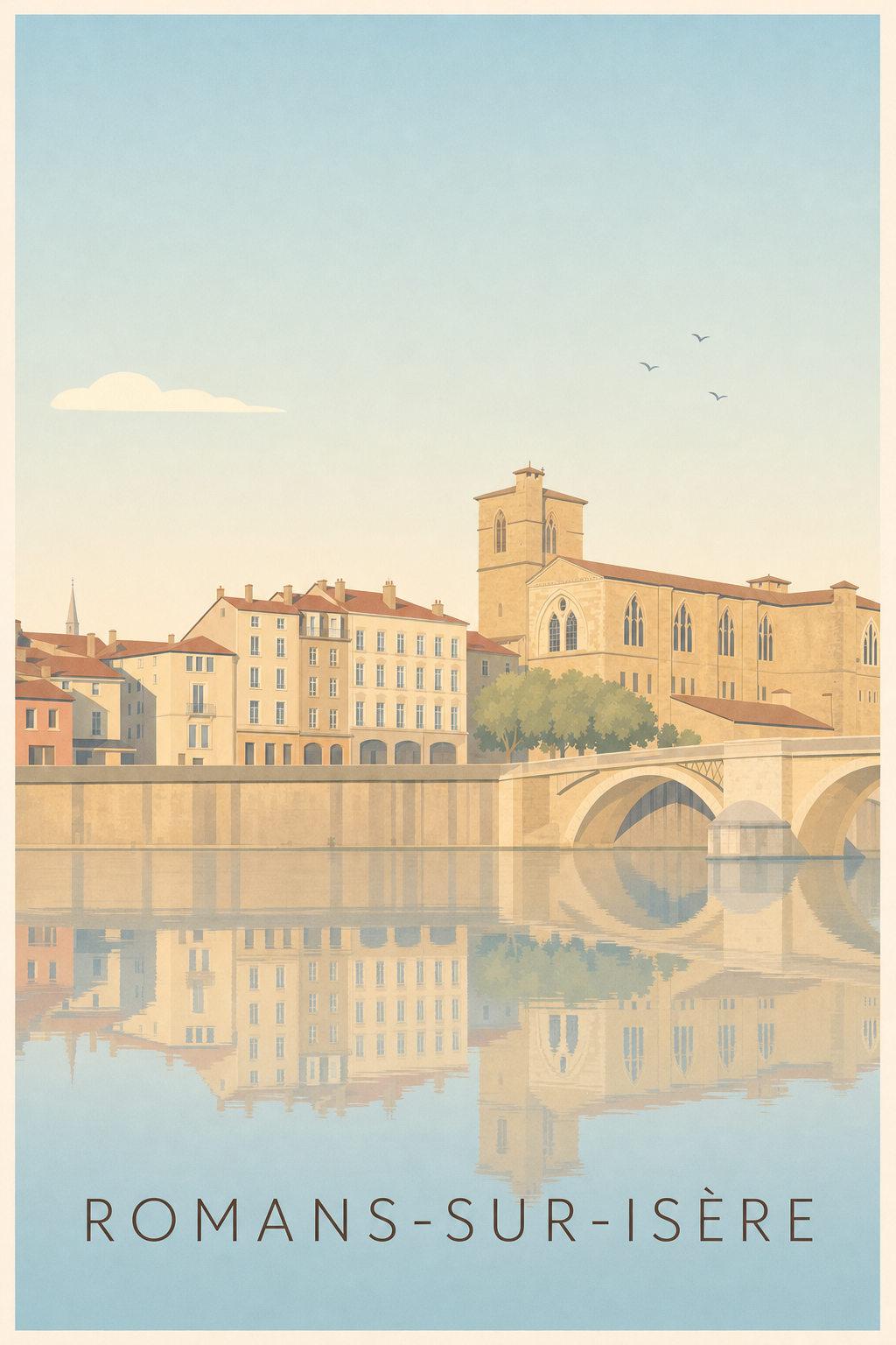 Affiche de Romans-sur-Isère, poster Drôme