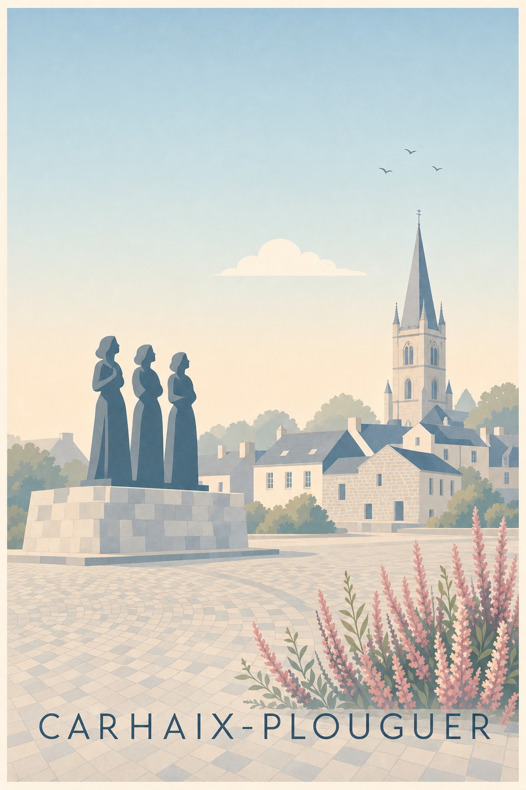 Affiche de Carhaix-Plouguer, les Soeurs Goadec
