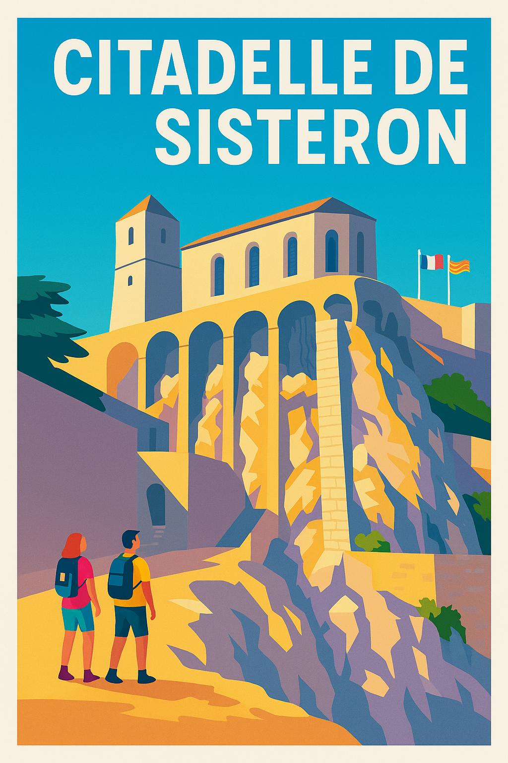 Affiche de Citadelle de Sisteron - La perle de la Haute-Provence chez vous