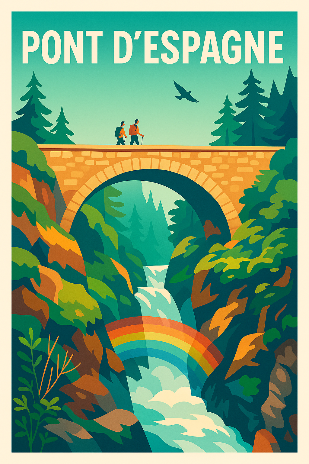 Affiche de Pont d'Espagne - L'évasion sauvage au cœur des Pyrénées