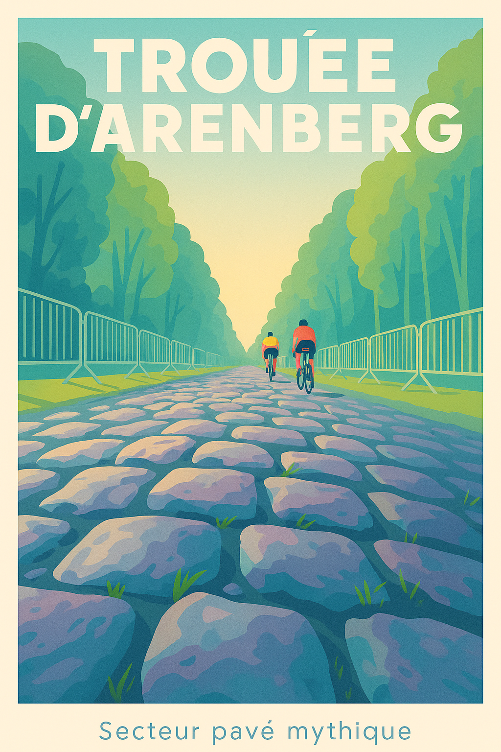 Affiche de Trouée d'Arenberg - L'Enfer du Nord dans votre salon