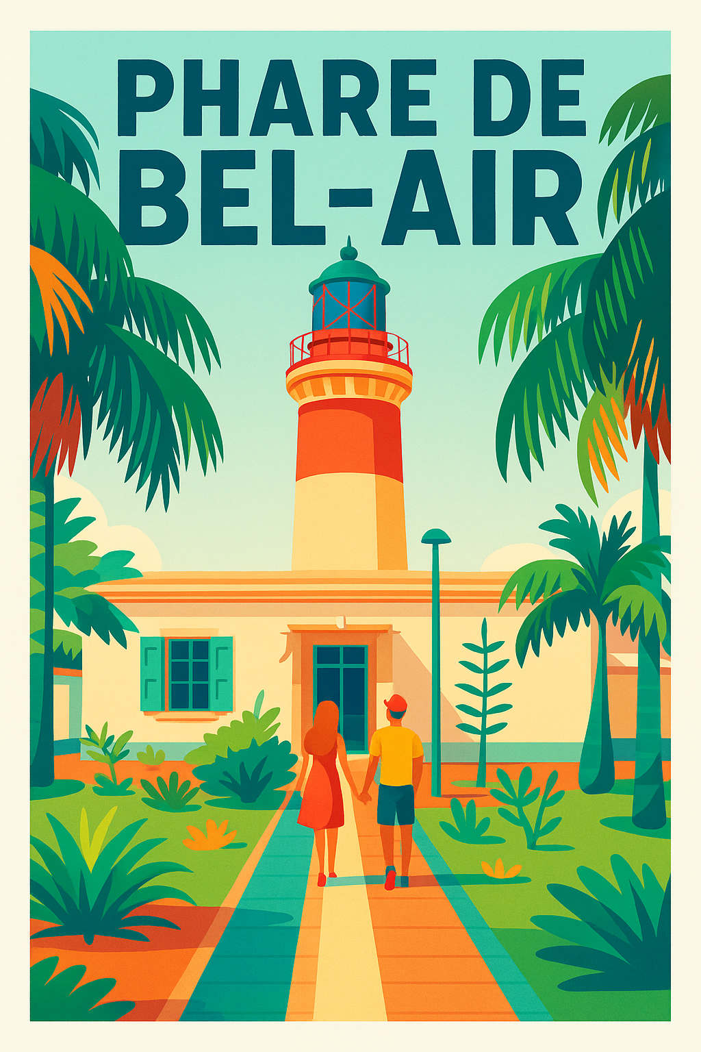 Affiche de Phare de Bel-Air - L'éclat tropical de La Réunion