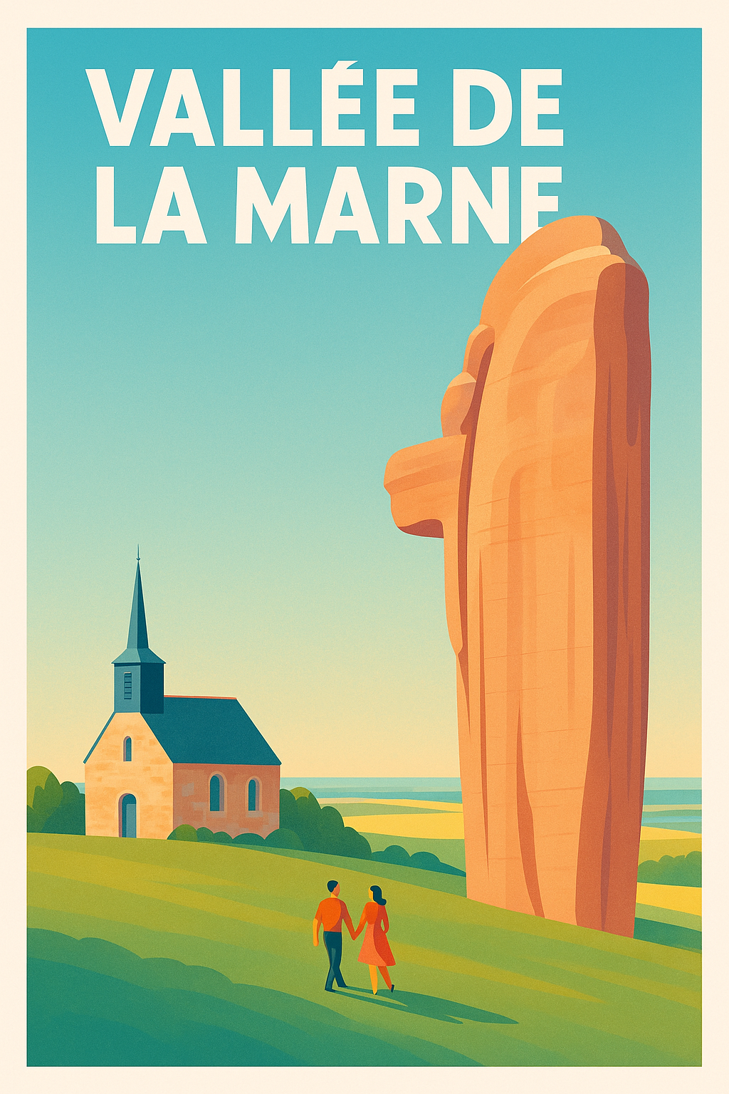Affiche de Vallée de la Marne - Évasion poétique au cœur des vignobles
