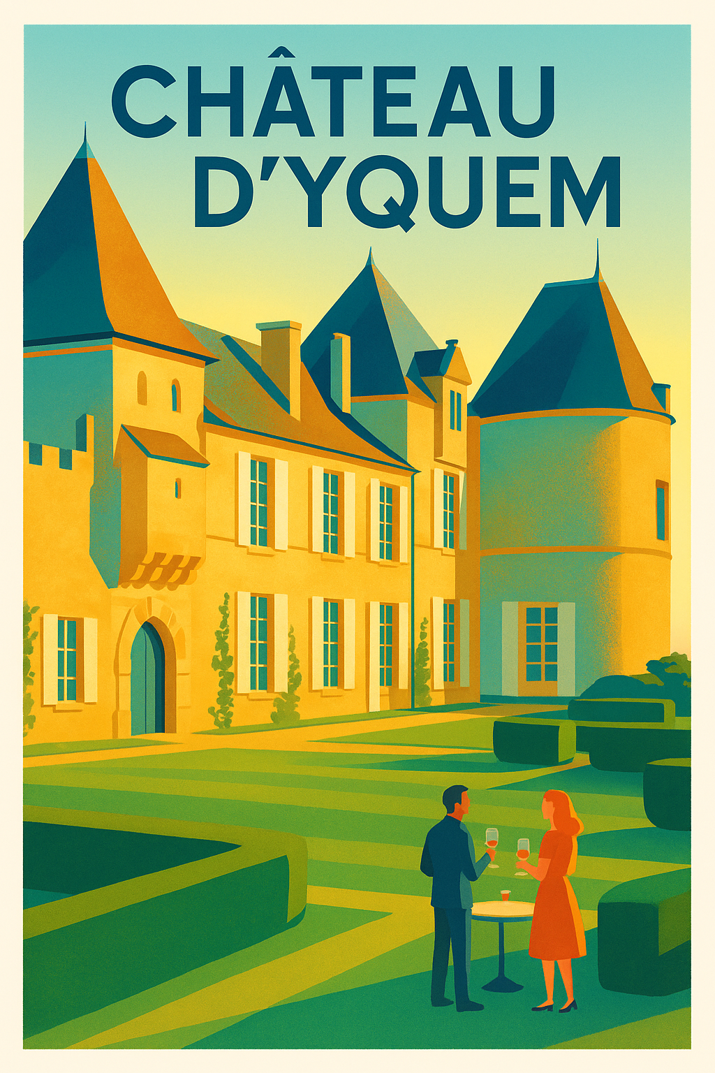 Affiche de Château d'Yquem - L'élégance intemporelle du Sauternais