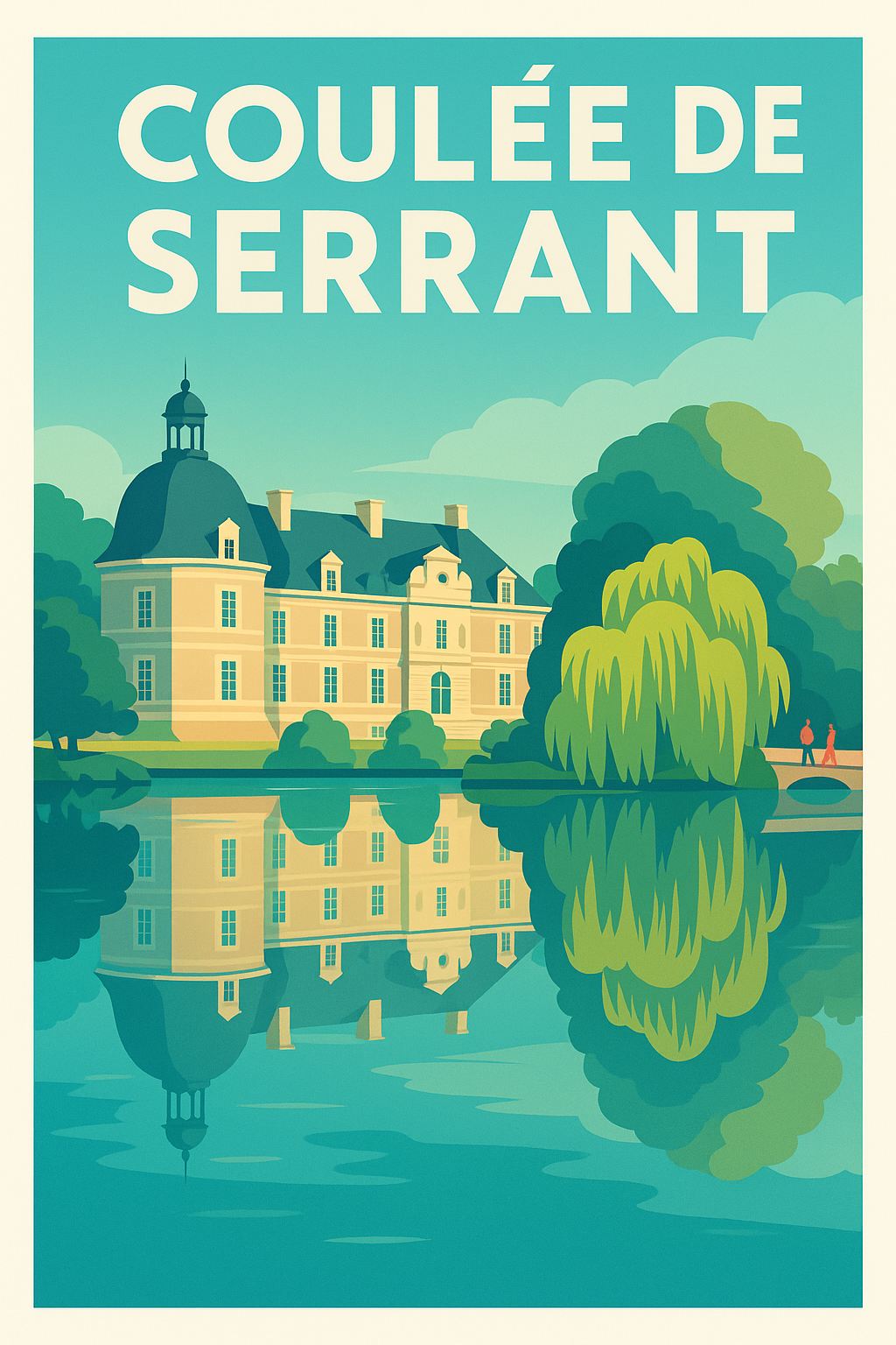 Affiche de Coulée de Serrant - L'élégance du patrimoine ligérien au fil de l'eau