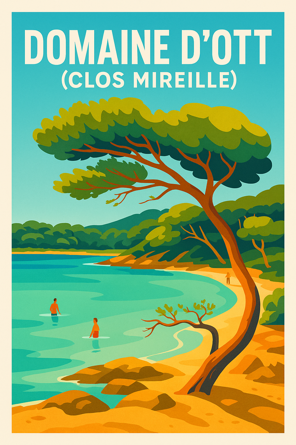 Affiche de Domaine d'Ott (Clos Mireille) - L'élégance azuréenne entre pins et mer