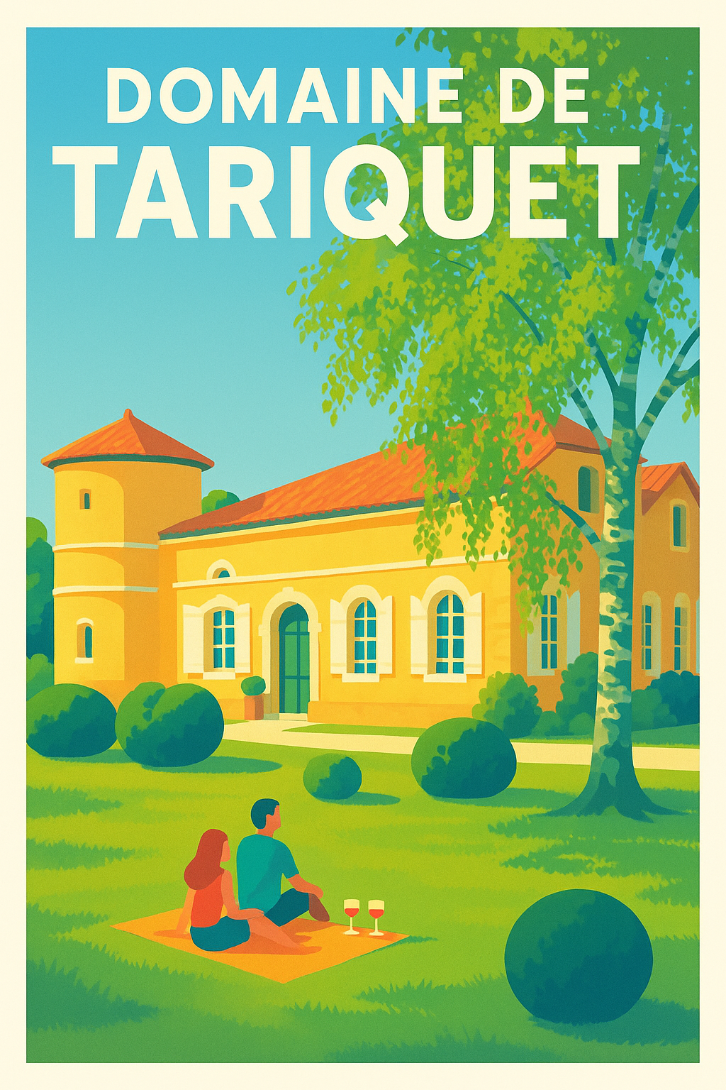 Affiche de Domaine de Tariquet - L'élégance du Gers en pleine nature