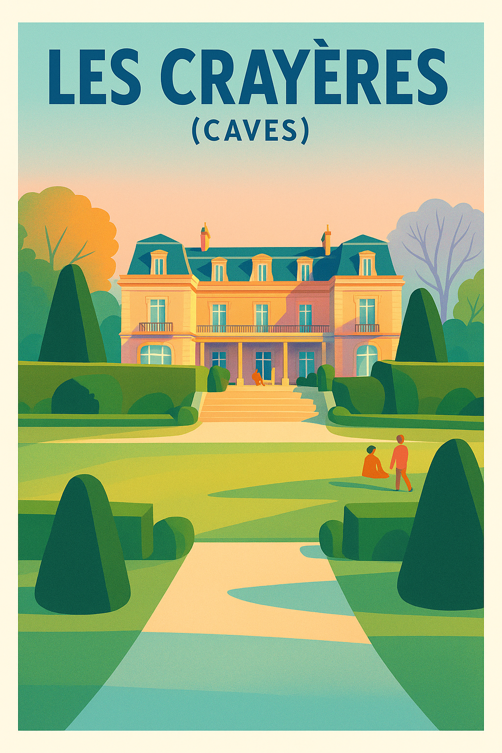 Affiche de Les Crayères - L'élégance intemporelle du patrimoine champenois