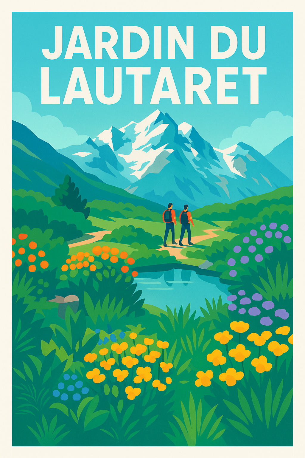 Affiche de Jardin du Lautaret - L'écrin floral des sommets alpins