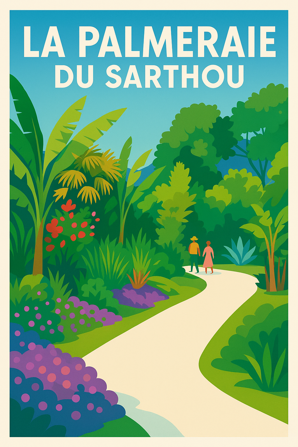 Affiche de La Palmeraie du Sarthou - Une parenthèse exotique au cœur du Gers