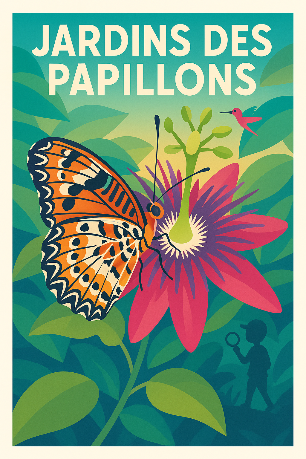 Affiche de Jardins des Papillons - Évadez-vous dans un sanctuaire de couleurs