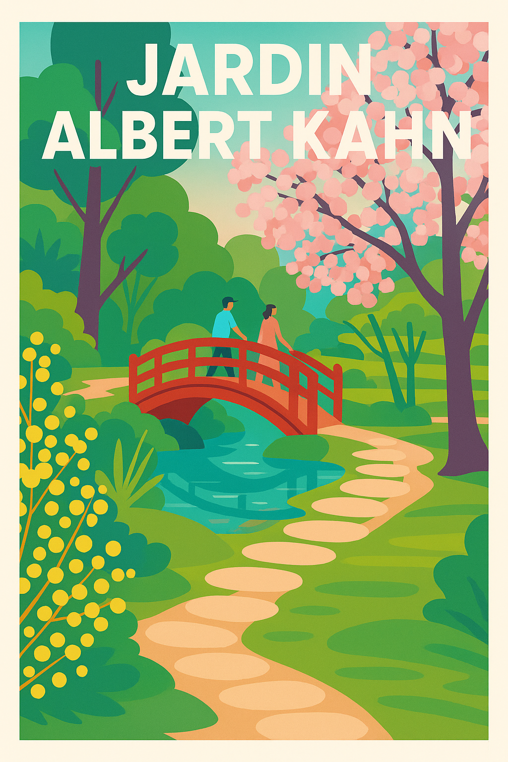 Affiche de Jardin Albert Kahn - Une parenthèse zen à Boulogne-Billancourt