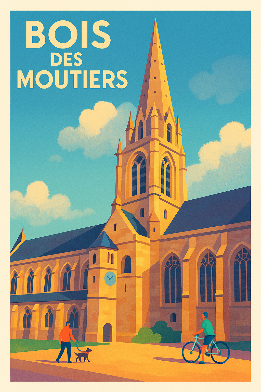 Affiche de Bois des Moutiers - L'éclat du patrimoine normand