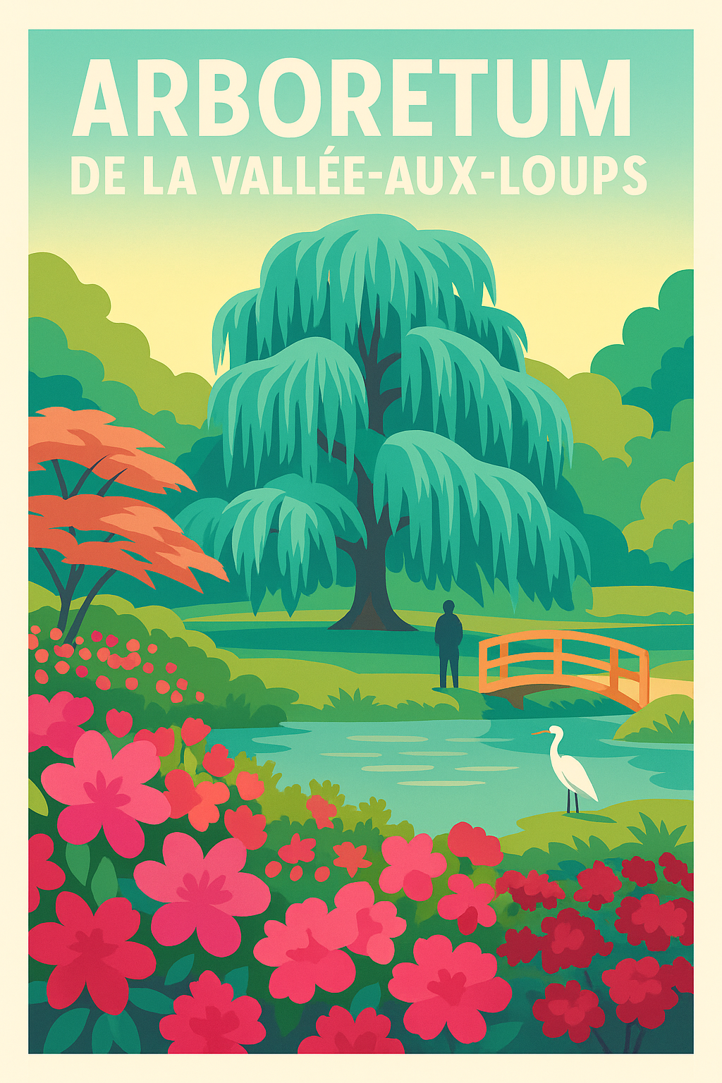Affiche de Arboretum de la Vallée-aux-Loups - Une parenthèse enchantée au cœur de la nature
