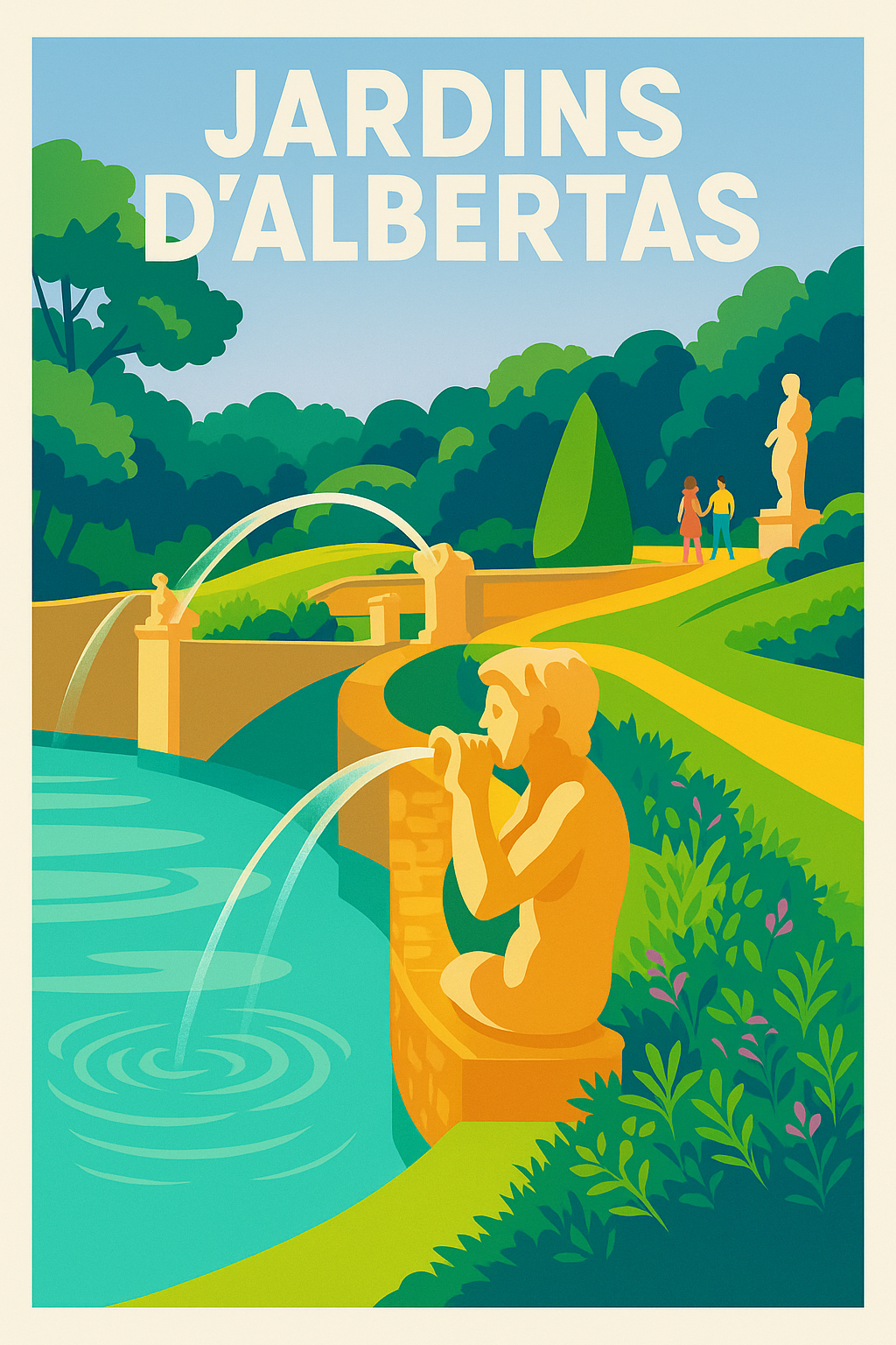 Affiche de Jardins d'Albertas - L'élégance baroque et provençale chez vous